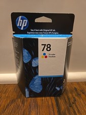 Genuine HP Tri-color 78 INK - NEW- SEALED BOX Expired November 2012