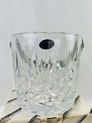 Miller Rogaska Richmond Ice Bucket Lead Crystal Glass - Home Bar Cocktail Party