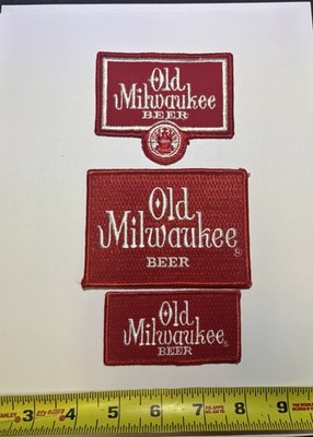 Old Milwaukee Beer Patches (3 Different)