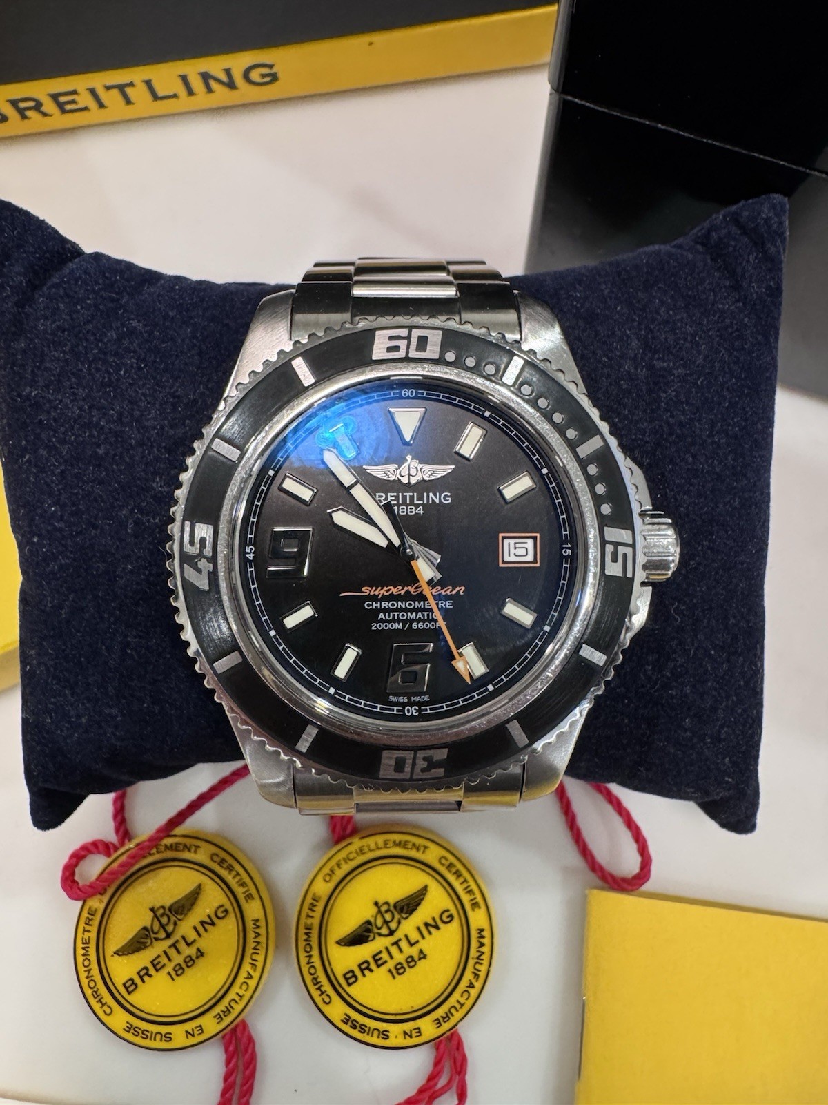 Breitling Superocean 44 Automatic Chronometer Div… - image 1