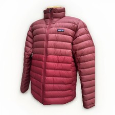PATAGONIA Men's Down Sweater Jacket- 800 Down Puffer-Wax Red-XL-NWT 84675
