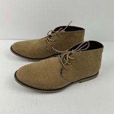 London Fog LFM-Broadstreet Lightweight Tan Chukka Boots Men's Size 13M