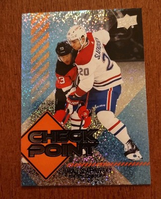 2024-25 Upper Deck Hockey JURAJ SLAFKOVSKY Check Point Speckle CANADIANS #CP-8