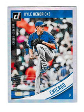 2018 Donruss Career Stat Line #78 Kyle Hendricks Chicago Cubs 272/294