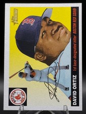 David Ortiz 2004 Topps Heritage #406 Short Print SP Boston Red Sox HOF