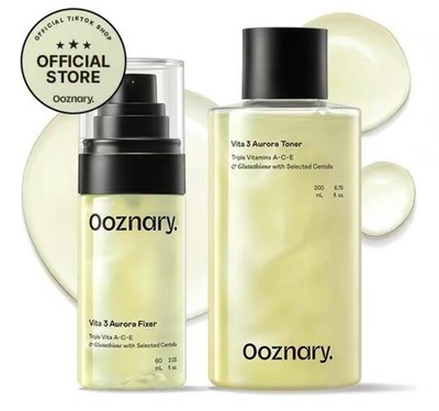 Ooznary Vita 3 ACE Fixer DUO - Triple Vitamins A C E with Glutathione & Centella