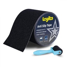 Anti Slip Tape with Roller, 5 Inch x 35 Ft Grip for Stairs Outdoor/Indoor,