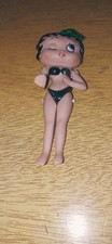 Vintage Betty Boop Porcelain Or Bisque Doll Brooch Articulated Very Cute Rare
