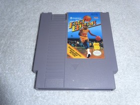 Magic Johnson's Fast Break Nintendo NES Tested works video game basketball LA CA