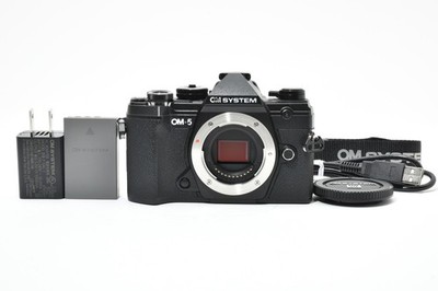 Olympus OM SYSTEM OM-5 Body Black Shuttercount 4,169 [Exc+++] #A