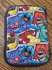 SKYLANDERS GIANTS STORAGE ZIPPERED CARRYING CASE 8 INCH X 5.5 INCH FOR CARDS