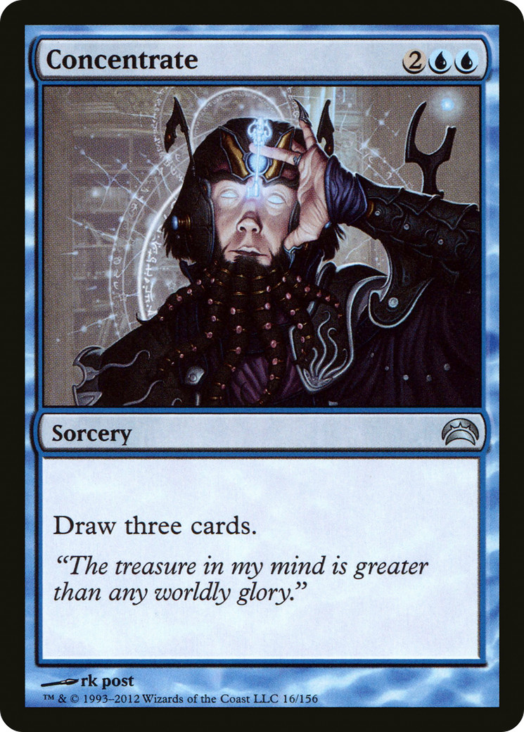 Concentrate #16 (Damaged) Planechase 2012 PC2 Magic MTG