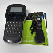 Fabricante de etiquetas manual Dymo LabelManager 280 para piezas/reparación con cargador