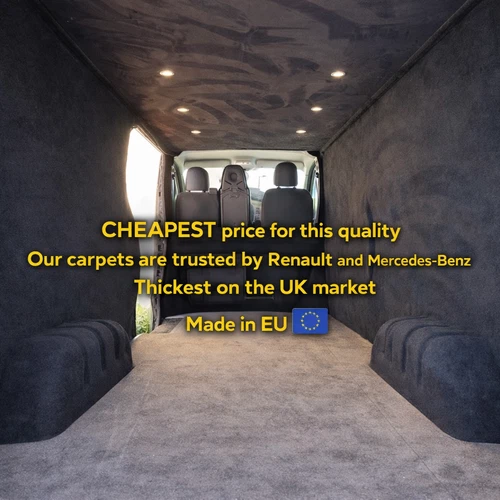 VAN LINING CARPET 4 WAY STRETCH CAMPER CAMPERVAN INTERIOR BOAT MOTORHOME CARAVAN