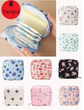 UK New Sanitary storage bag Pad purse pouch towel napkin credit card coin holder
