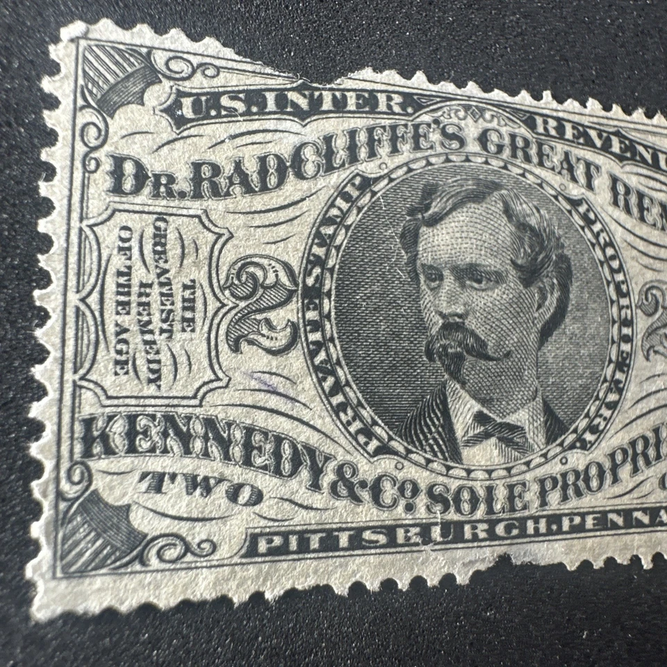 1871 RS157 Radcliffe Great Remedy High Quality Revenue Stamp - Image 2 of 4