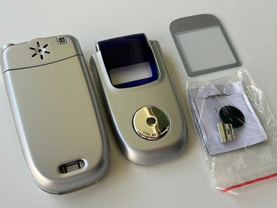 FOR MOTOROLA V220 Housing Cover Silver Not original -  Free Shipping