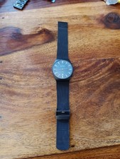 Skagen Titanium Men’s/Unisex Watch Black Mesh Slim 233XLTMB Date - RRP £145