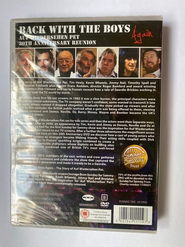 Back With The Boys Again - Auf Wiedersehen Pet 30th Reunion Dvd New/Sealed - Picture 2 of 2