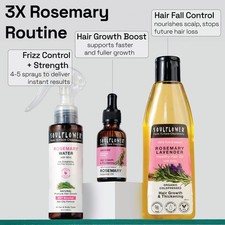 Soulflower Rosemary Hair Growth Kit Oil Water...