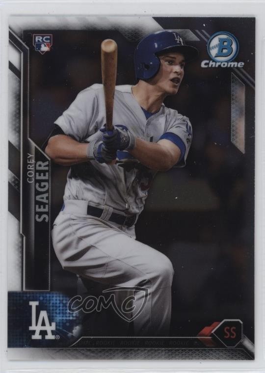 2016 Bowman Chrome Bowman Base Chrome Rookies Corey Seager #150 14ch