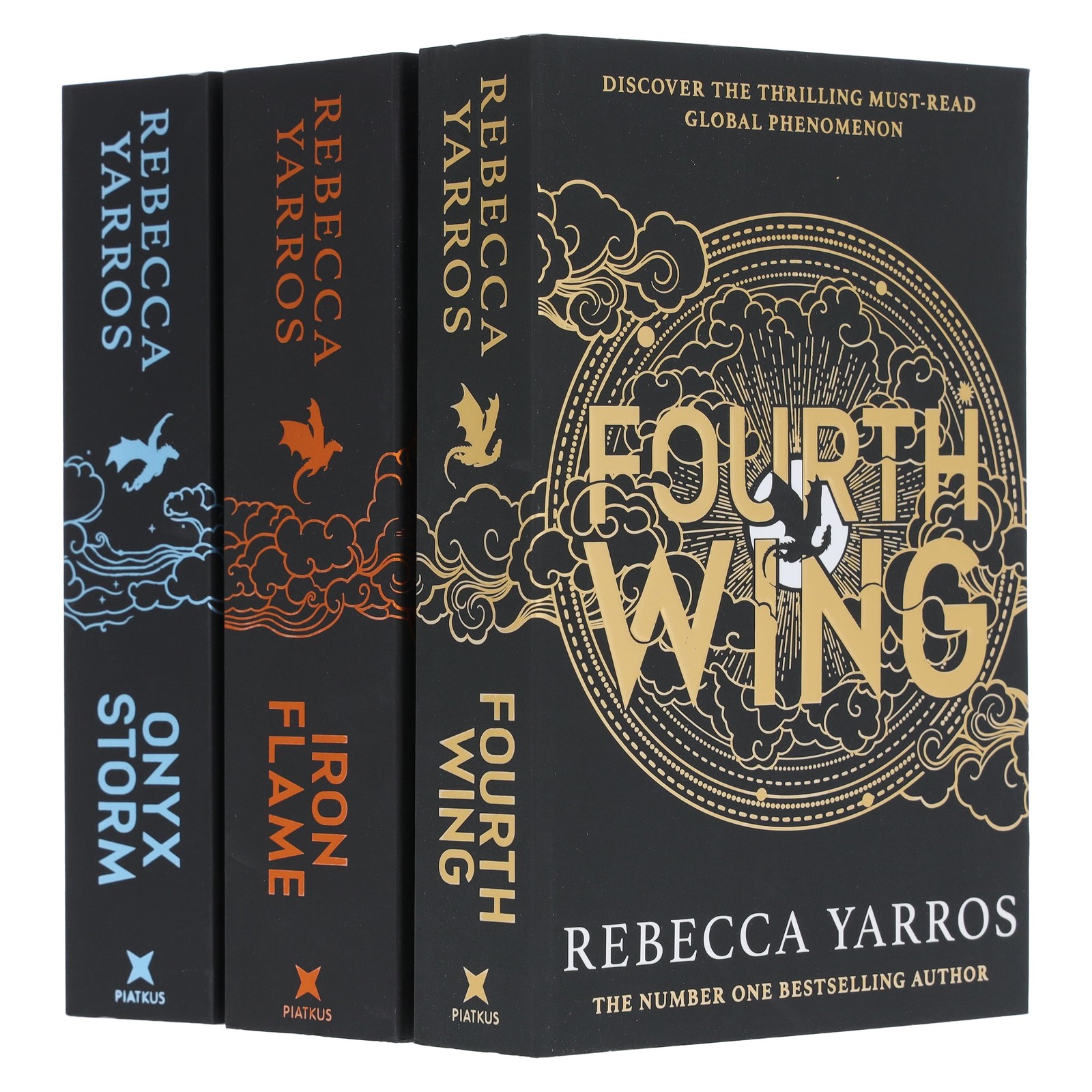 Little Brown Books Onyx The Empyrean Series 3 Books Collection Set By Rebecca Yarros - Storm, Iron Flame, Fourth Wing - Image 3