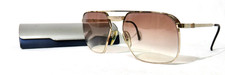 Dunhill, Austria 6011 40 Vintage 80's Eyeglass Frame 62-17-135 Gold Metal frame