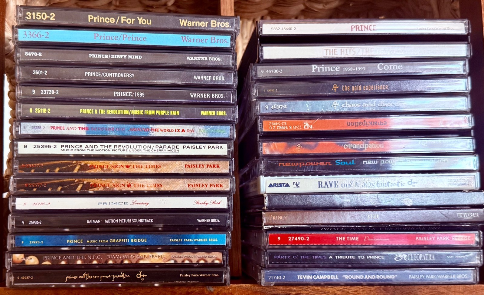 Prince CD Lot - 28 Titles - Paisley Park NPG Warner Bros – Pre-owned