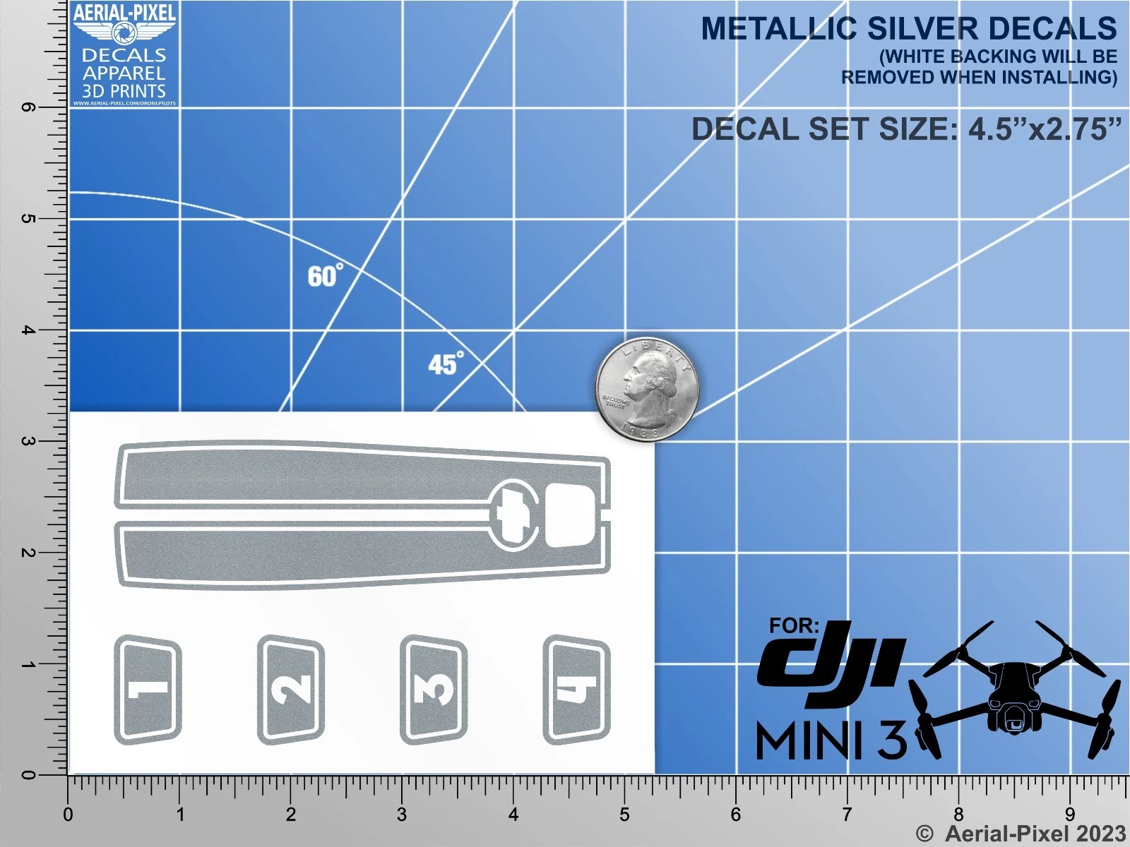 Silver Decal