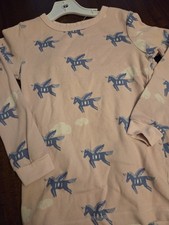 Girls Tea Collection Pajama Set Unicorns Size 10