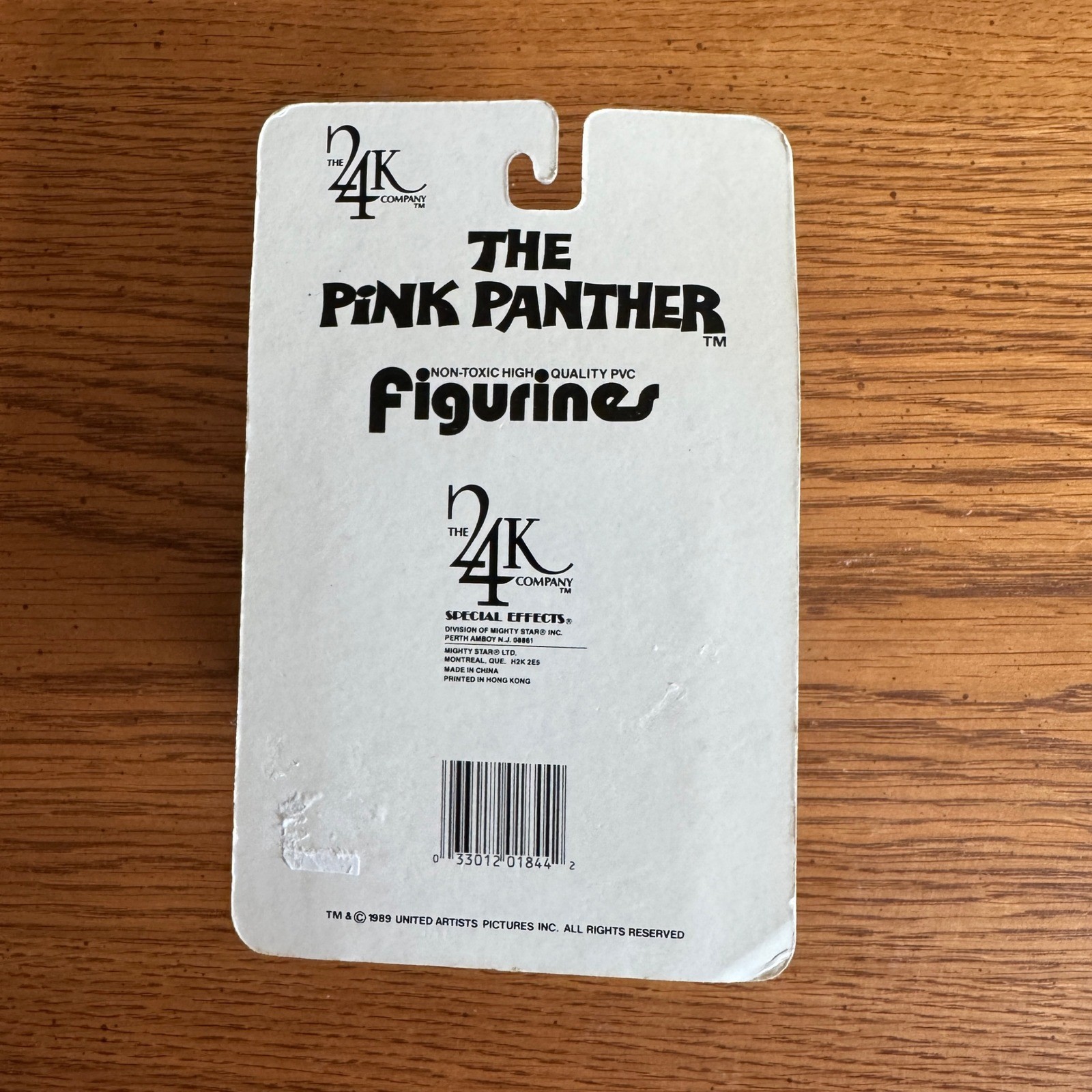 The Pink Panther Love Message Figurine 1989 "Your Place Or Mine" 24K Company thumbnail 4