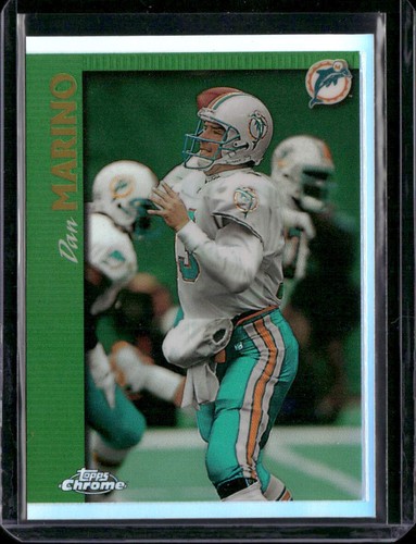 Dan Marino [Refractor] #129 1997 Topps Chrome card