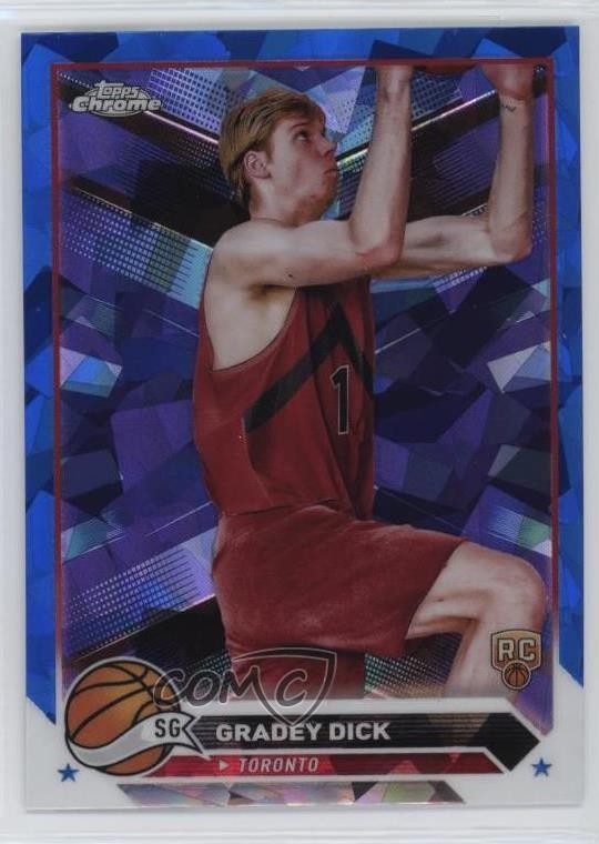 2023-24 Topps Chrome Sapphire Edition Gradey Dick #169 3q6