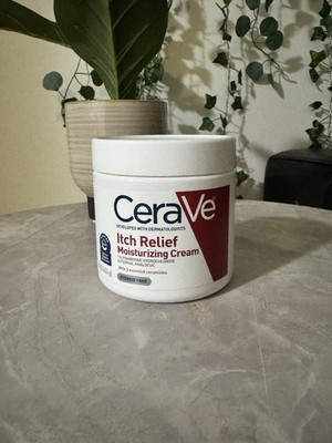 CeraVe Anti Itch Moisturizing Cream 16oz Fragrance Free Dry Skin Relief Lotion
