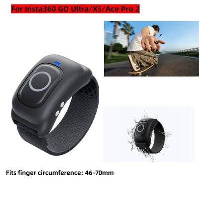 For Insta360 GO Ultra/X5/Ace Pro 2 Camera Waterproof 20M Remote Control Ring