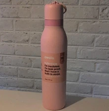 NEW Owala FreeSip Twist Stainless Steel Water Bottle / 24oz / Color: Rose Quartz