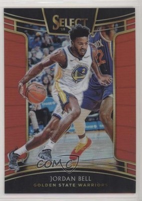 2018-19 Panini Select Concourse Red Prizm 188/199 Jordan Bell #58 8vc