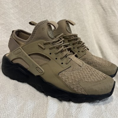 Nike Air Huarache Run Ultra Mushroom Athletic Shoe Sz 8 Mens 819685-201