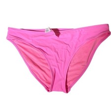 Aerie Bikini Bottoms Pink High Cut Cheeky Swim Size L NWT