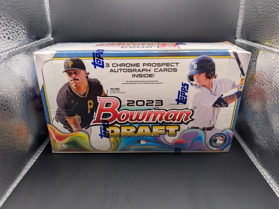 2023 Bowman Draft Baseball Jumbo Hobby Box 3 autos Skenes