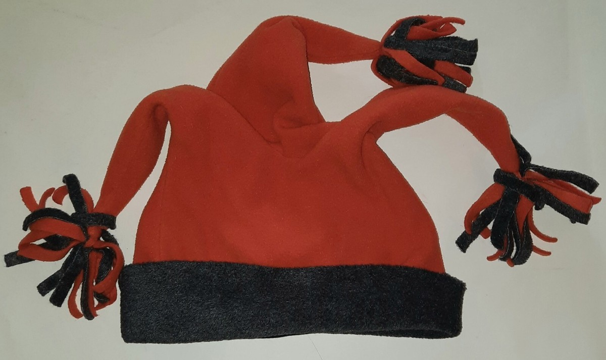 NWT GYMBOREE Boy ARCTIC RESCUE Vintage Orange Fleece Jester Hat NWT GYMBOREE Boy ARCTIC RESCUE Vintage Orange Fleece Jester Hat