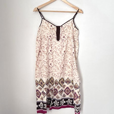 Vintage Mossimo Y2K 90s Floral Tank Sun Dress Size Large N79