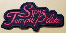 Stone Temple Pilots Rock Band Embroidered red Patch approx 2x4.25"