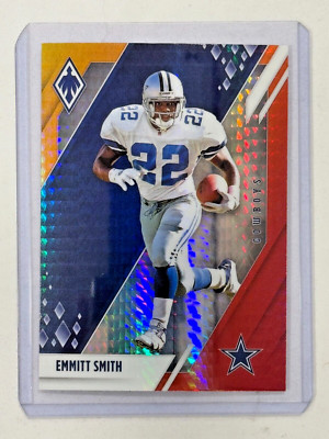 2021 Panini Phoenix Emmitt Smith Fire Burst #32 HOF Dallas Cowboys (D)