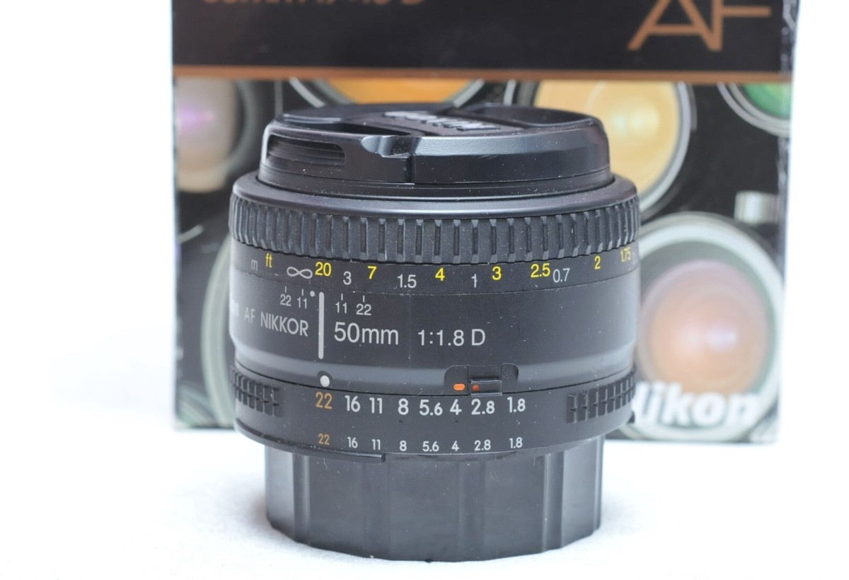 Nikon AF 50mm f/1.8D Prime Lens | eBay