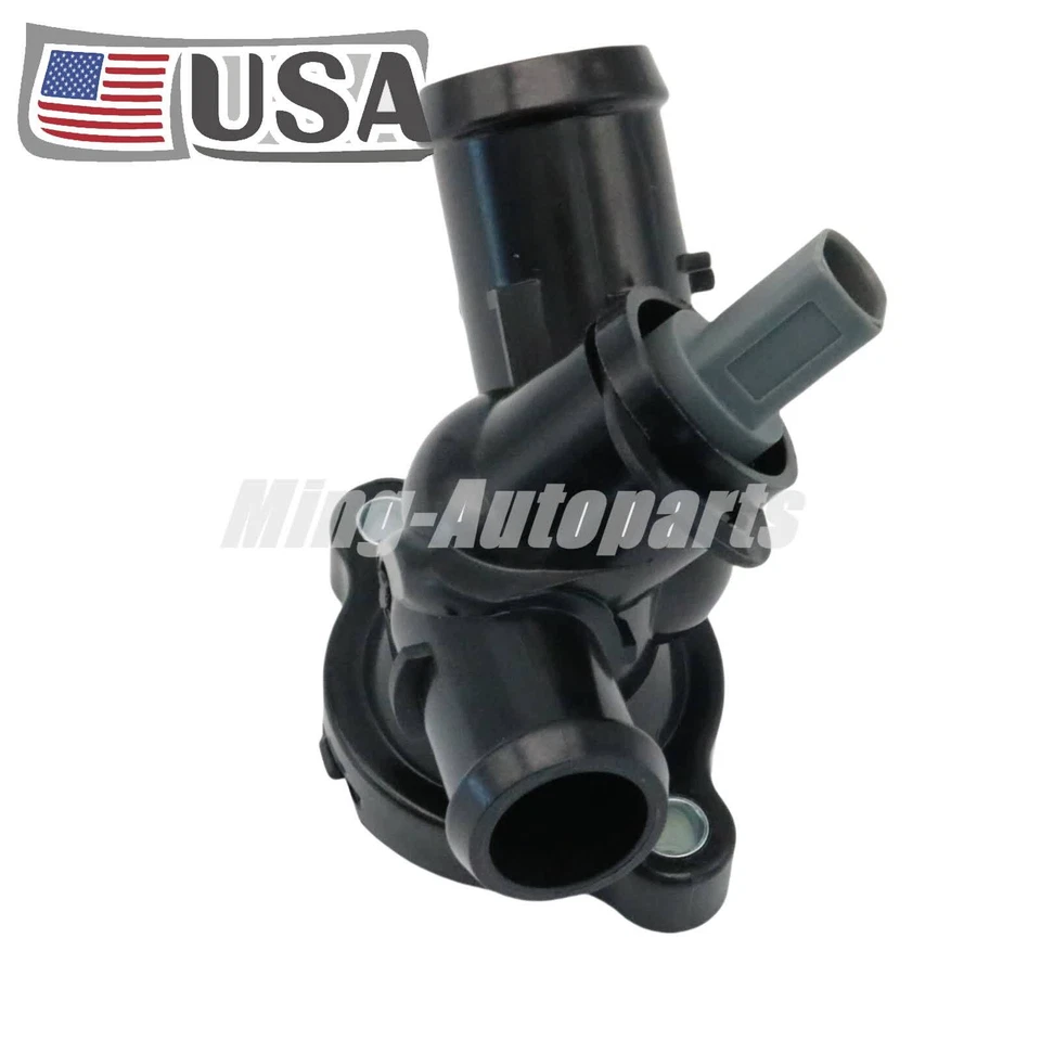 1x Thermostat Housing For 2005-2014 Volkswagen Jetta 2.5L 2007-2010 Beetle 2.0L - Изображение 4 из 4