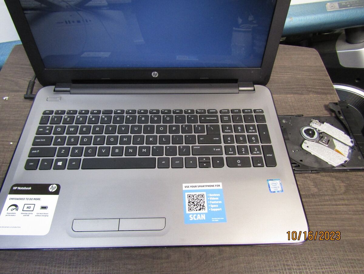 HP Notebook 15 Intel(R) Core i3-6100U CPU @ 2.30GHz 2.30GHz HP Notebook 15 Intel(R) Core i3-6100U CPU @ 2.30GHz 2.30GHz