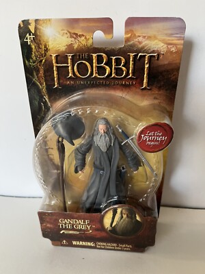 New In Box!! The Hobbit An Unexpected Journey Gandalf the Grey Action Figure