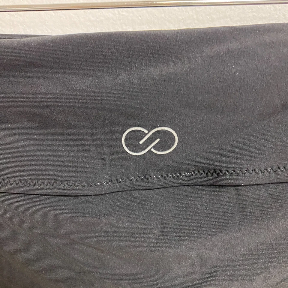 Calia Women's Swim Collection Mid Rise Swim Boyshort Pure Black WSA21502 New! - Image 2 of 4