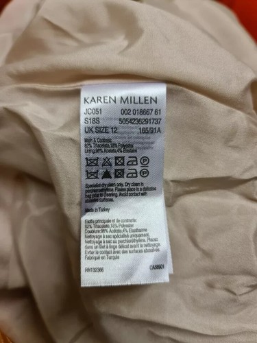 new womens KAREN MILLEN Shawl Collar Jacket size uk 12 eur 40, usa 8 RRP £160 - Picture 7 of 8